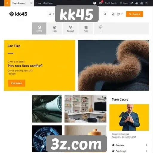 Mudanças na interface do site kk45 são bem recebidas